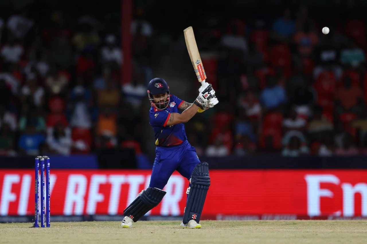 AI Simulation, NEP vs WI । Nepal beat West Indies by four wickets in first T20I to take lead of 1-0